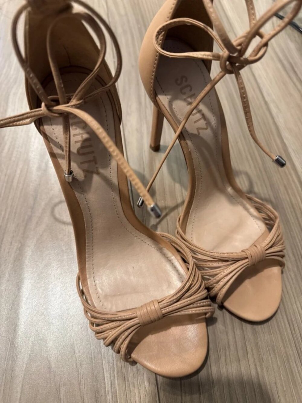 Schutz nude heels